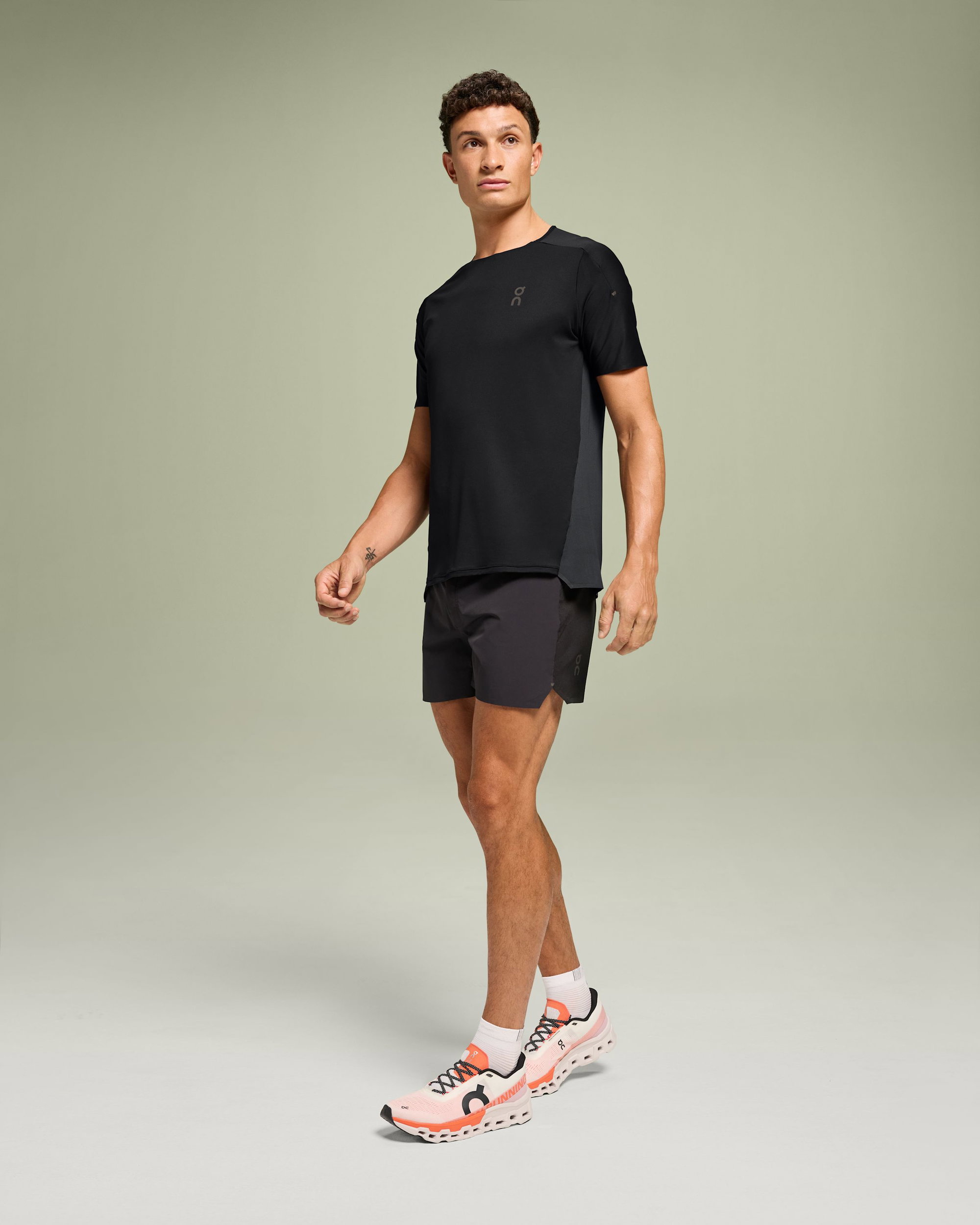 Tricou tehnic On Performance-T - negru Black | Eclipse | DryTec™