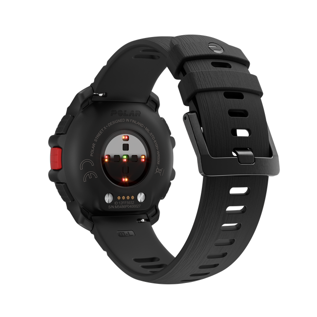 Polar Street X - smartwatch GPS negru Night Black
