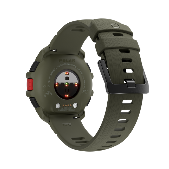 Polar Street X - smartwatch GPS verde Forest Green