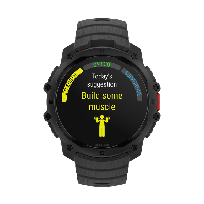 Polar Street X - smartwatch GPS negru Night Black