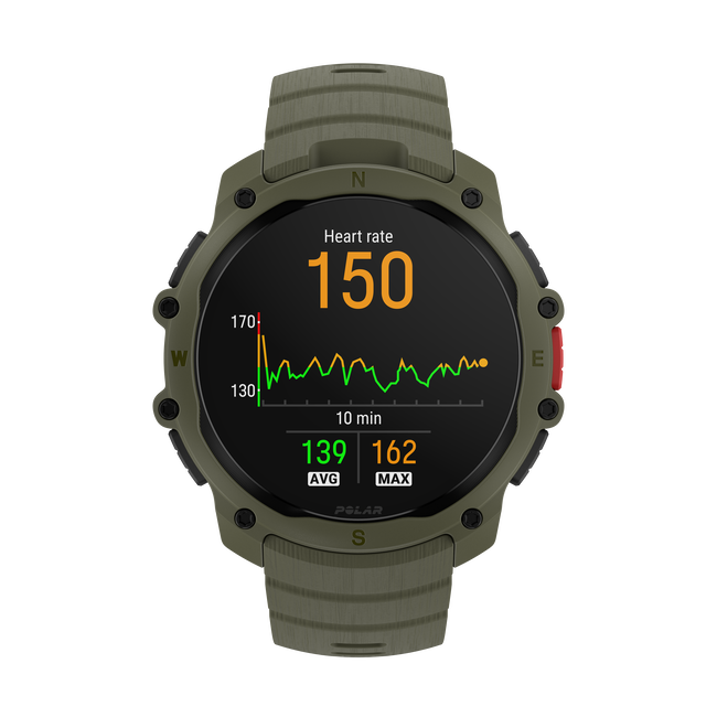 Polar Street X - smartwatch GPS verde Forest Green