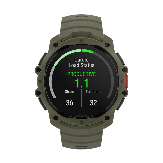 Polar Street X - smartwatch GPS verde Forest Green