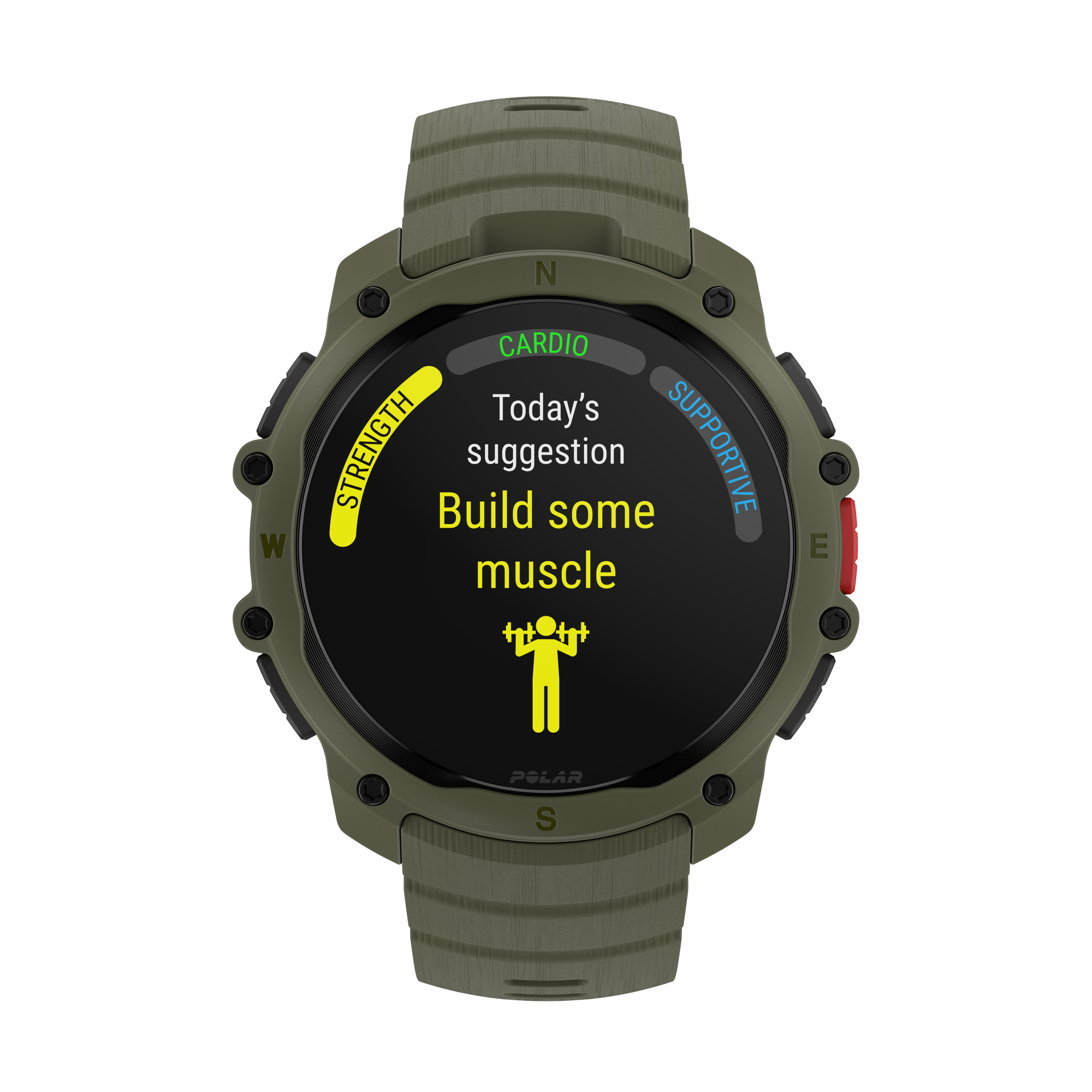 Polar Polar Street X - smartwatch GPS verde Forest Green