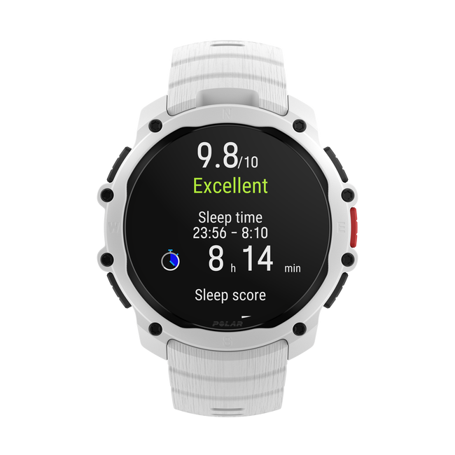 Polar Street X - smartwatch GPS alb Snow White