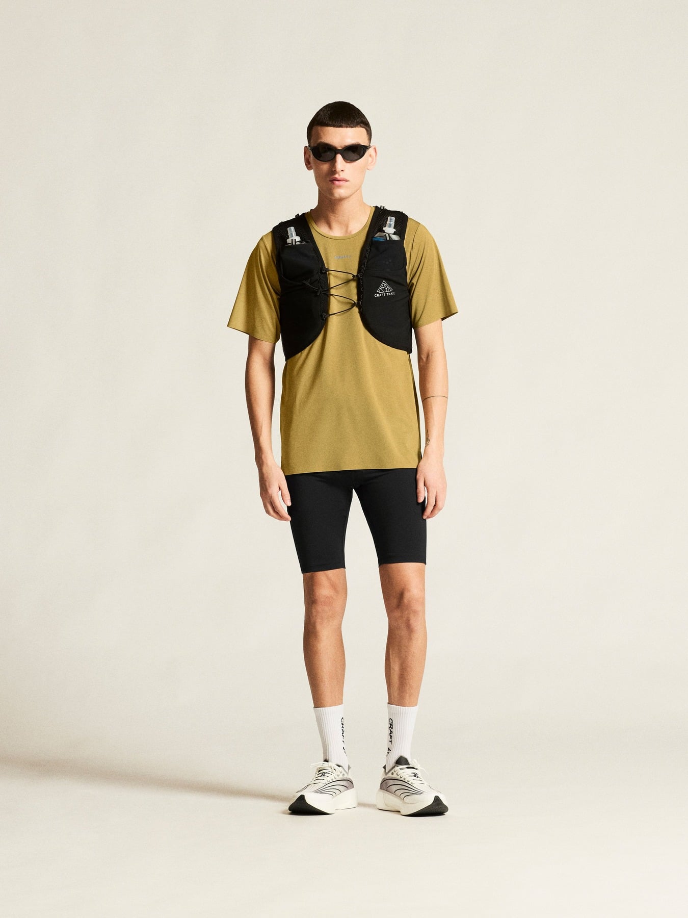 Craft Tricou trail Craft Pro Trail SS Tee 2 - verde | poliester reciclat