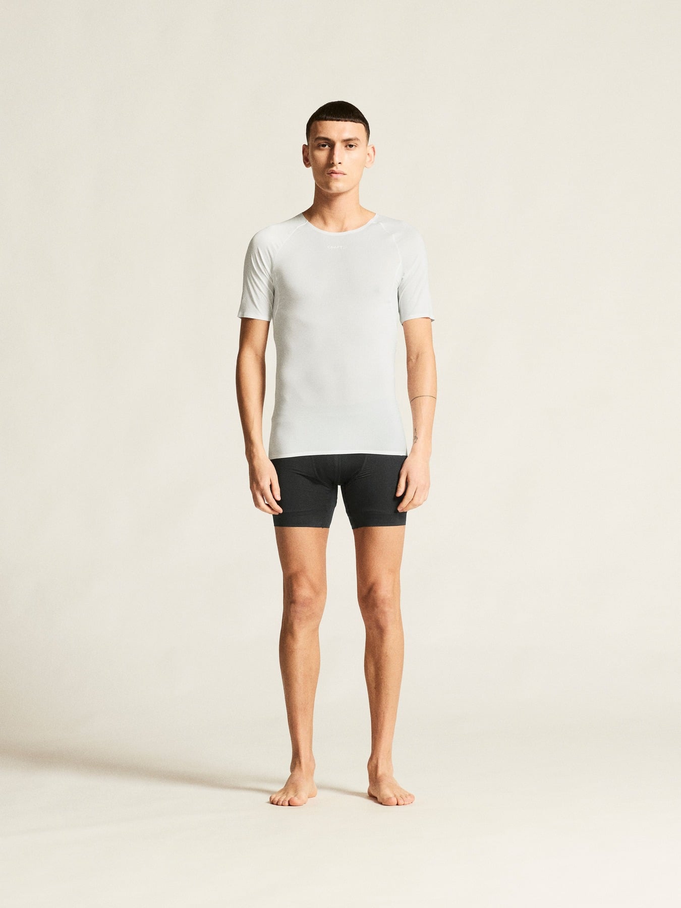 Craft Tricou Craft Pro Dry Nanoweight SS - alb | strat de bază ultraușor