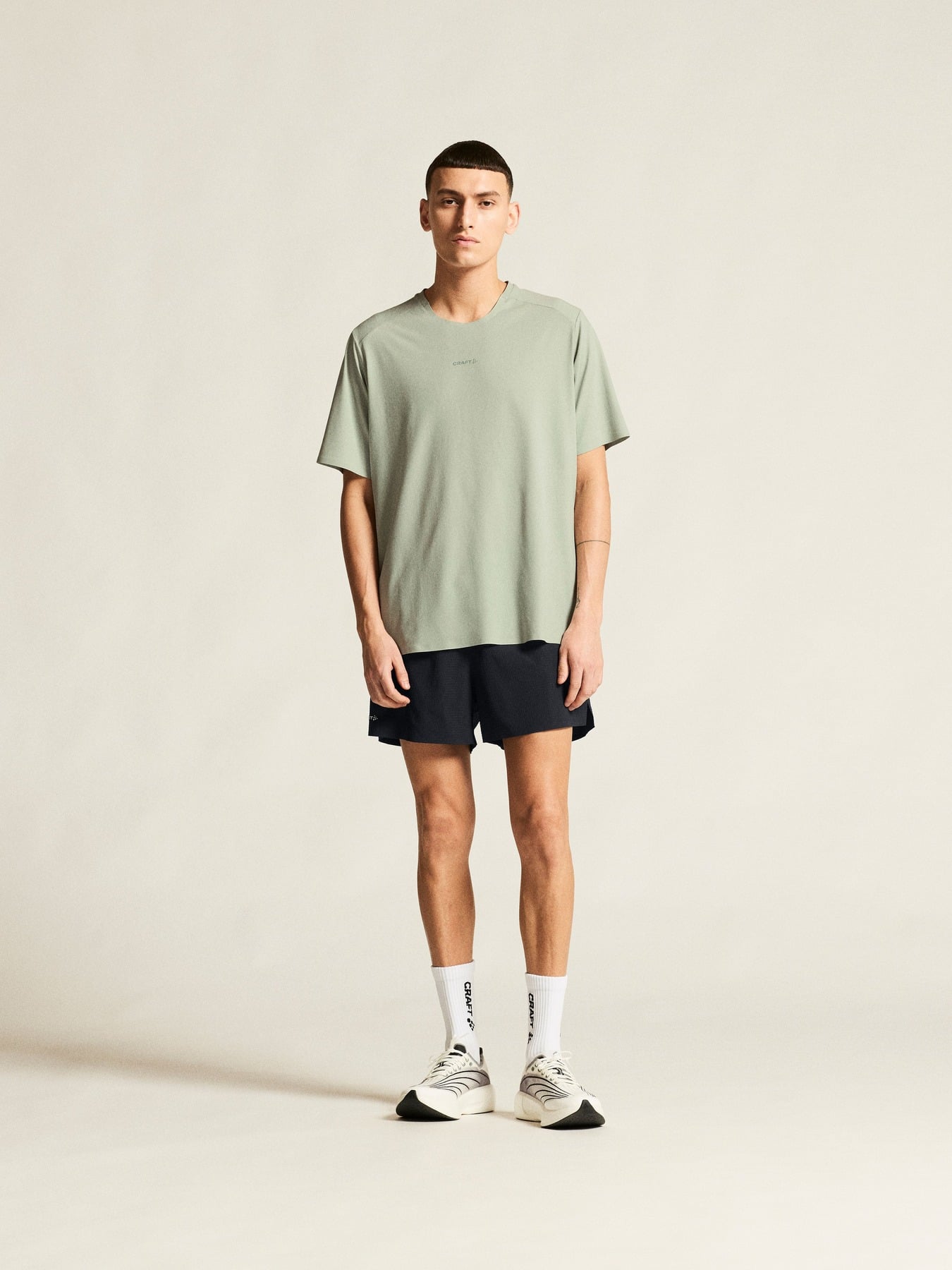 Craft Tricou alergare Craft Hypervent Tee - gri | ventilație maximă