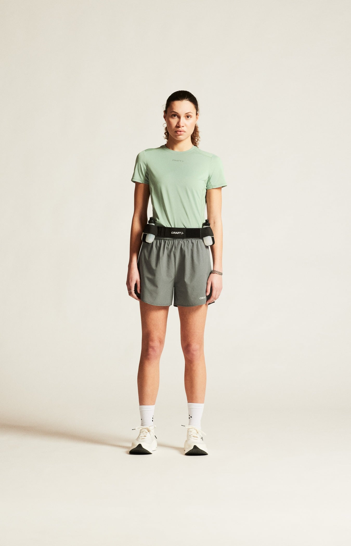 Craft Tricou alergare Craft ADV Essence SS Tee 2 - verde | poliester reciclat