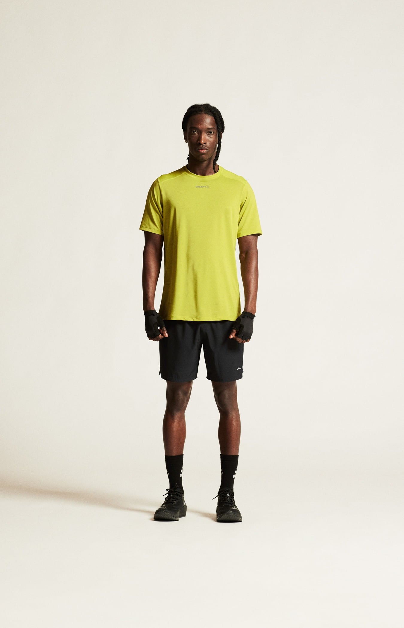 Craft Tricou alergare Craft ADV Essence SS Tee 2 - verde | poliester reciclat