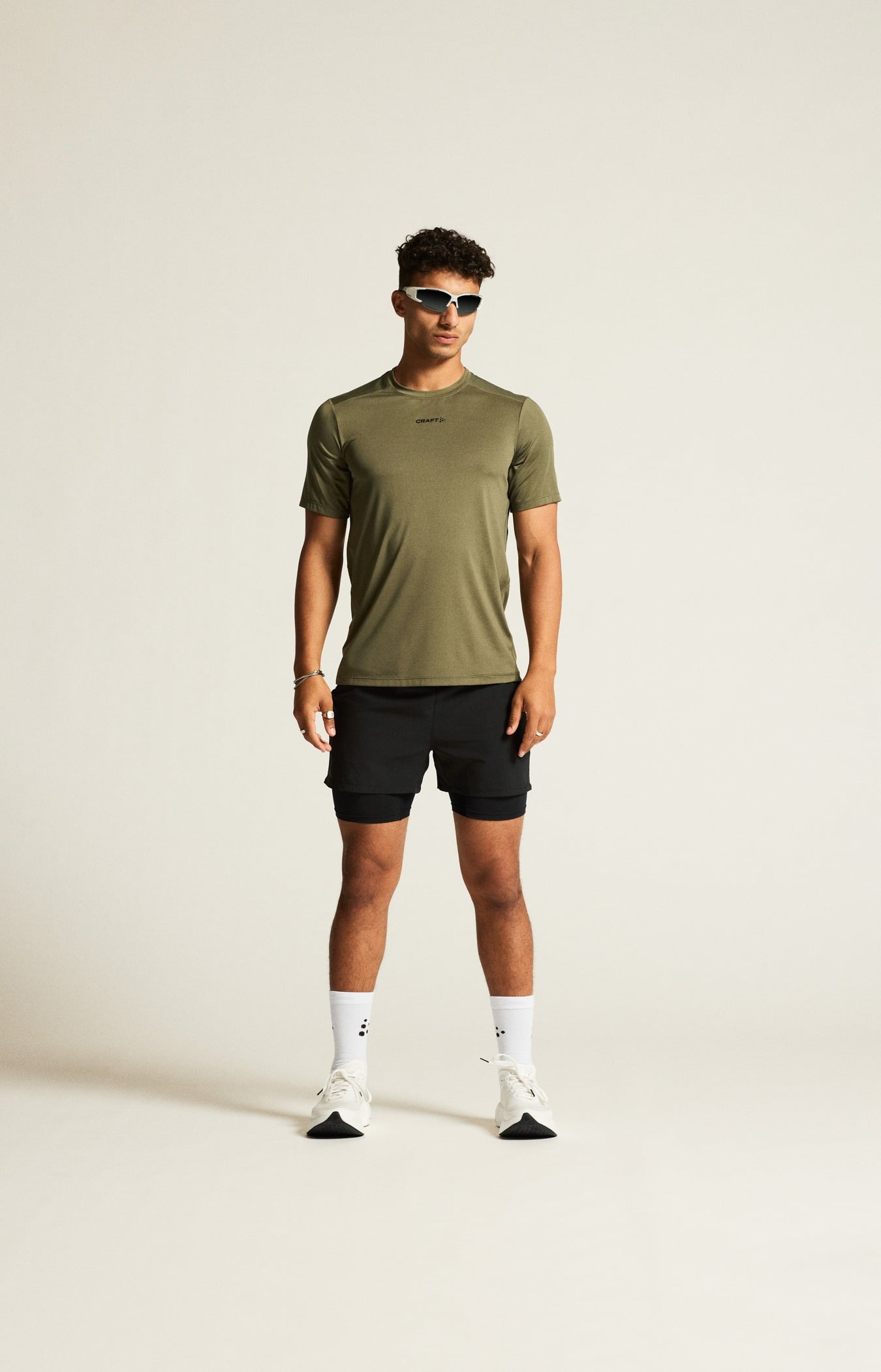 Craft Tricou alergare Craft ADV Essence SS Tee 2 - verde | poliester reciclat