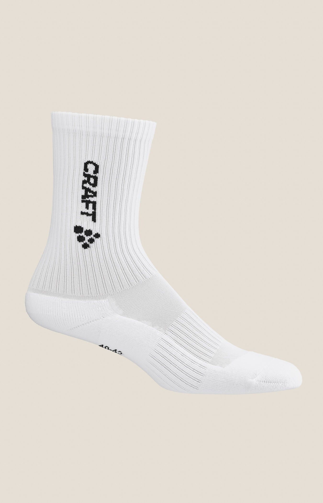 Craft Șosete antrenament Craft Core Training Sock - albe | confort zilnic