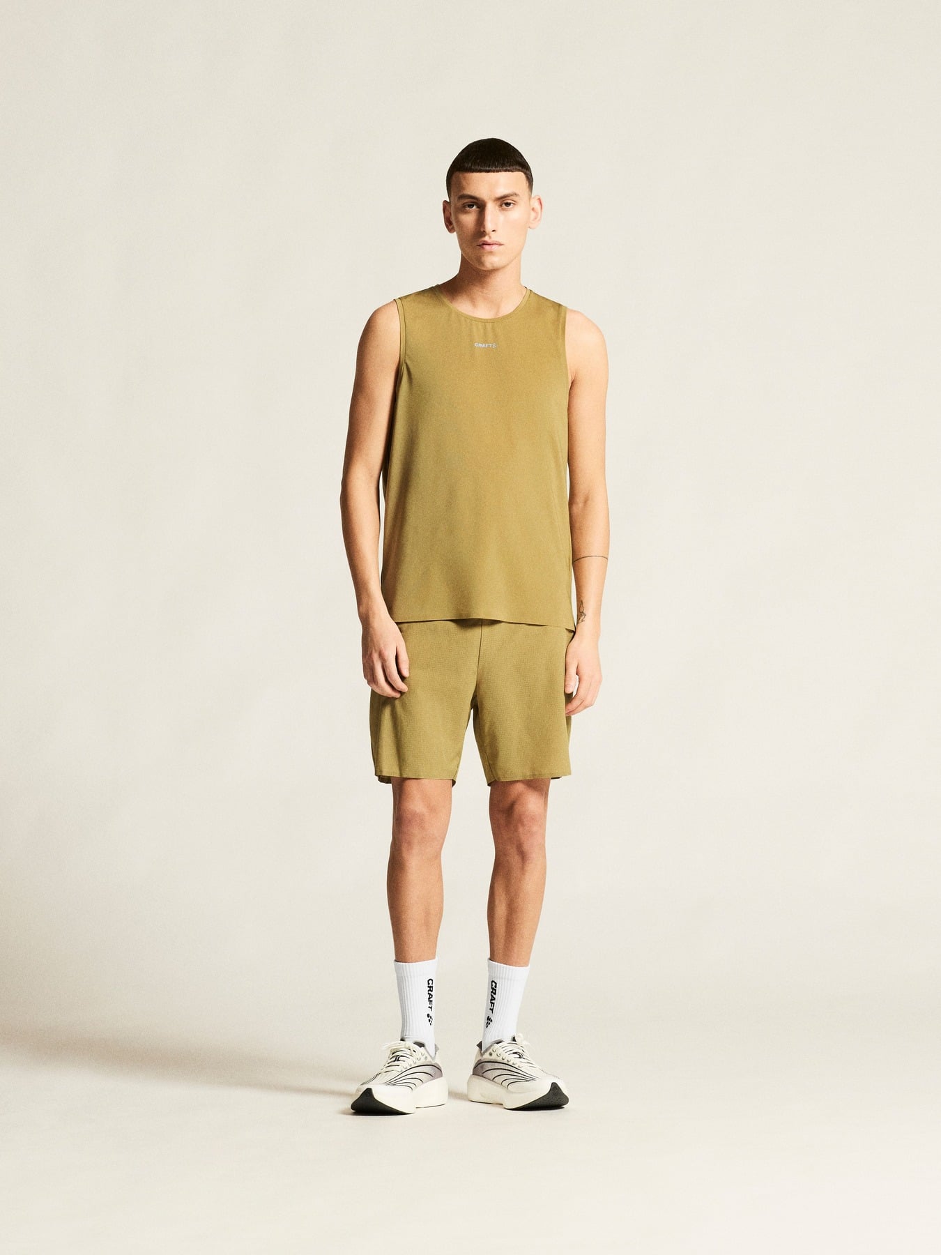 Craft Pantaloni scurți trail Craft Pro Trail Shorts - verzi | alergare munte