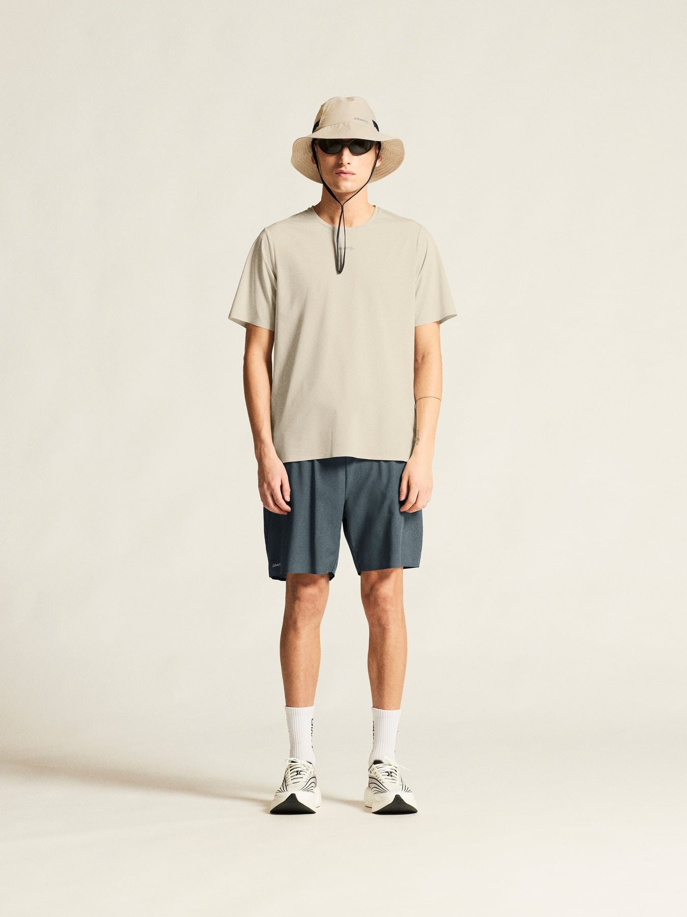 Craft Pantaloni scurți trail Craft Pro Trail Shorts - gri | alergare munte