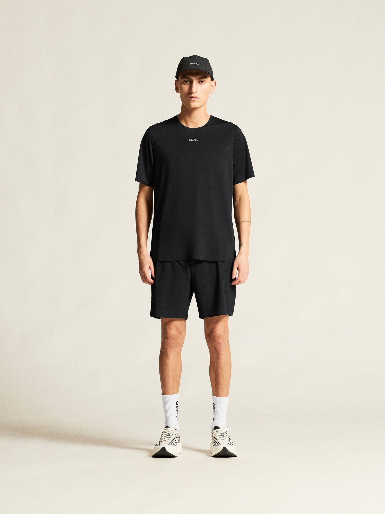 Craft Pantaloni scurți trail Craft Pro Trail Shorts - negri | alergare munte