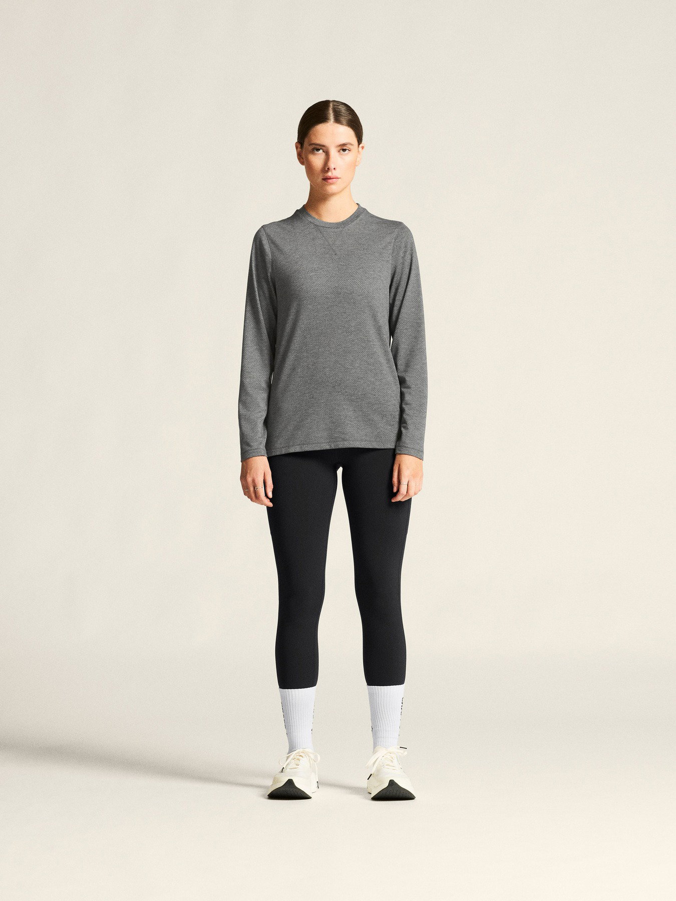 Craft Bluză dame Craft Layers Thermal Mesh Cn - gri | strat de bază termic