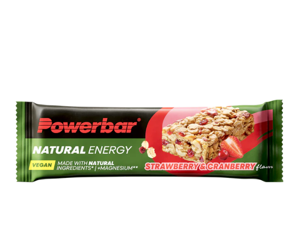 energy coffee drinks Powerbar Natural Energy - Cereal Bar - Strawberry 40 gr