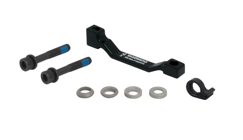 Bicycle Brake Parts Adaptor etrier fata Shimano Post/Post 203 mm negru