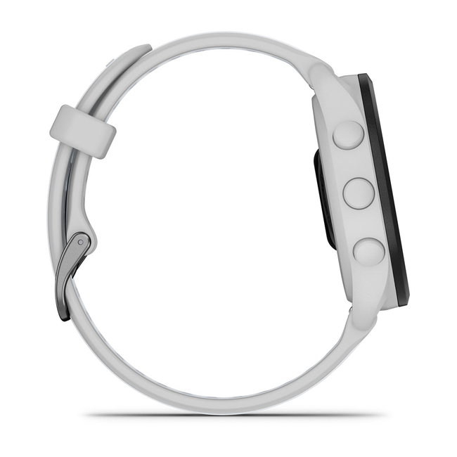 Garmin - Forerunner 165 ceas multisport cu GPS AMOLED - alb Whitestone - gri mist grey