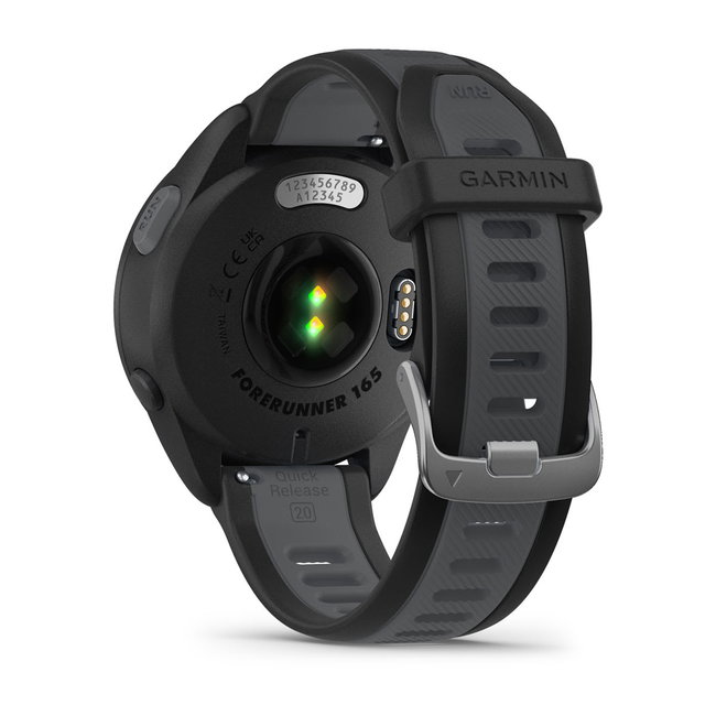 Garmin - Forerunner 165 ceas multisport cu GPS AMOLED - negru - gri Slate Grey
