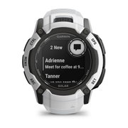 Garmin Instinct 2X Solar - smartwatch robust cu GPS - Alb Ceramic
