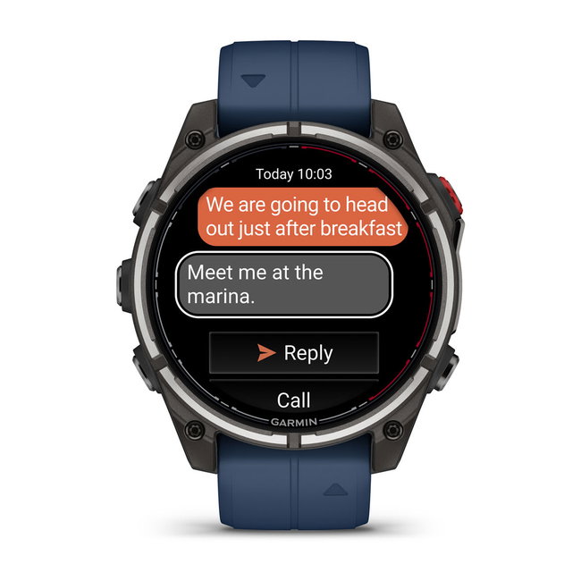 Garmin quatix 8 Pro 47mm - Smartwatch Marin GPS cu AMOLED