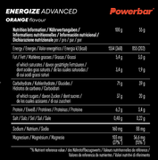 Baton energizant PowerBar Energize Advanced 55g - zmeură
