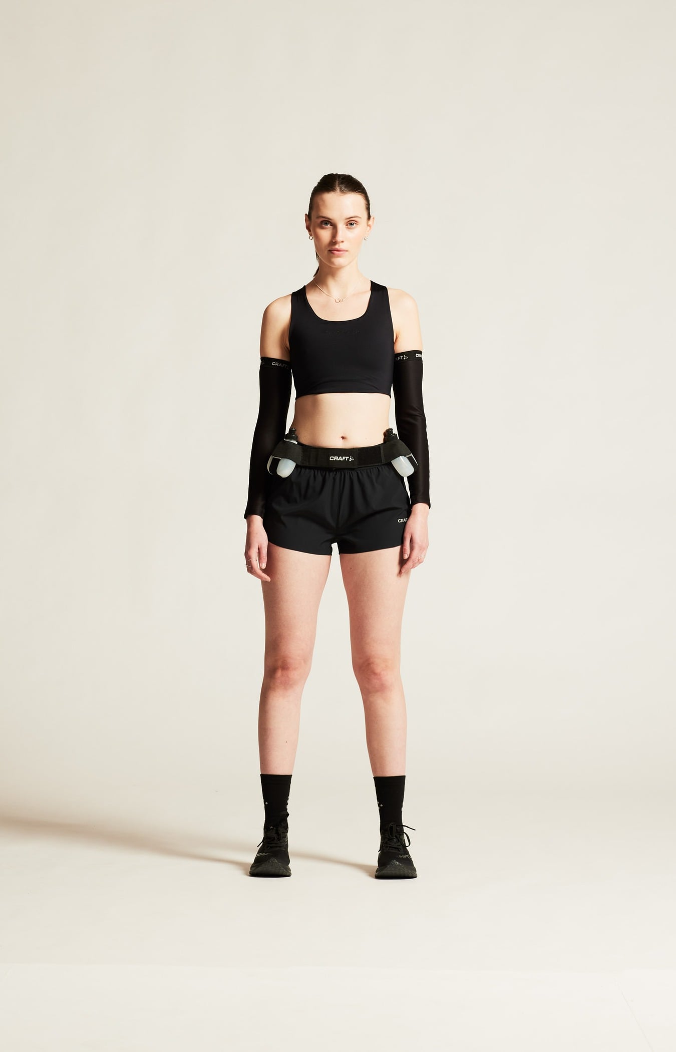 Craft Pantaloni scurți alergare Craft ADV Essence 2" Shorts 2 - negri | femei