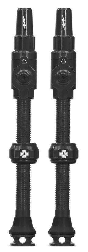 Bicycle Tubes Valve tubeless Muc-Off Tubeless Valves Big Bore Hybrid XLarge Black