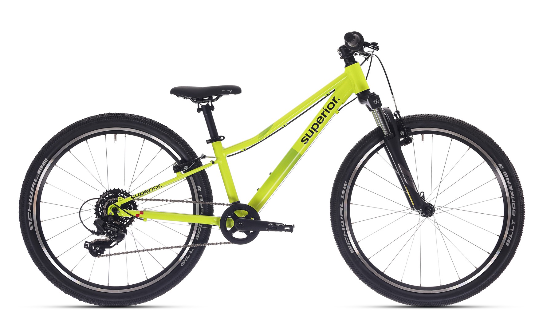 Superior Bicicleta Superior RACER 27 27.5 Matte Radioactive Yellow