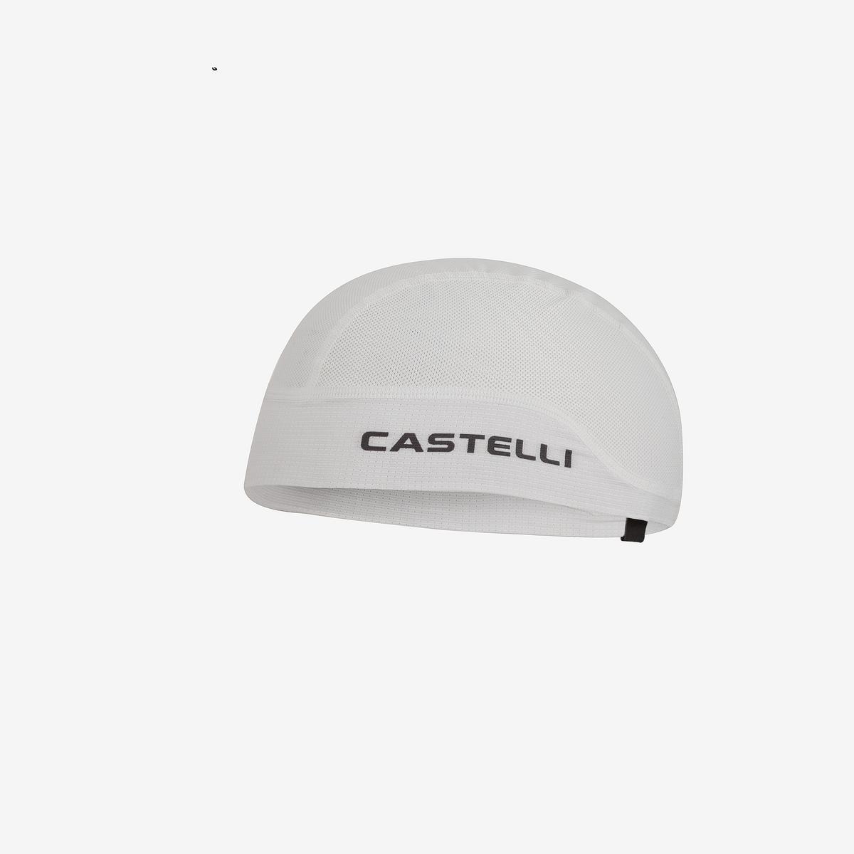 Castelli Caciulita Castelli Summer Skullcap, unisex, alb