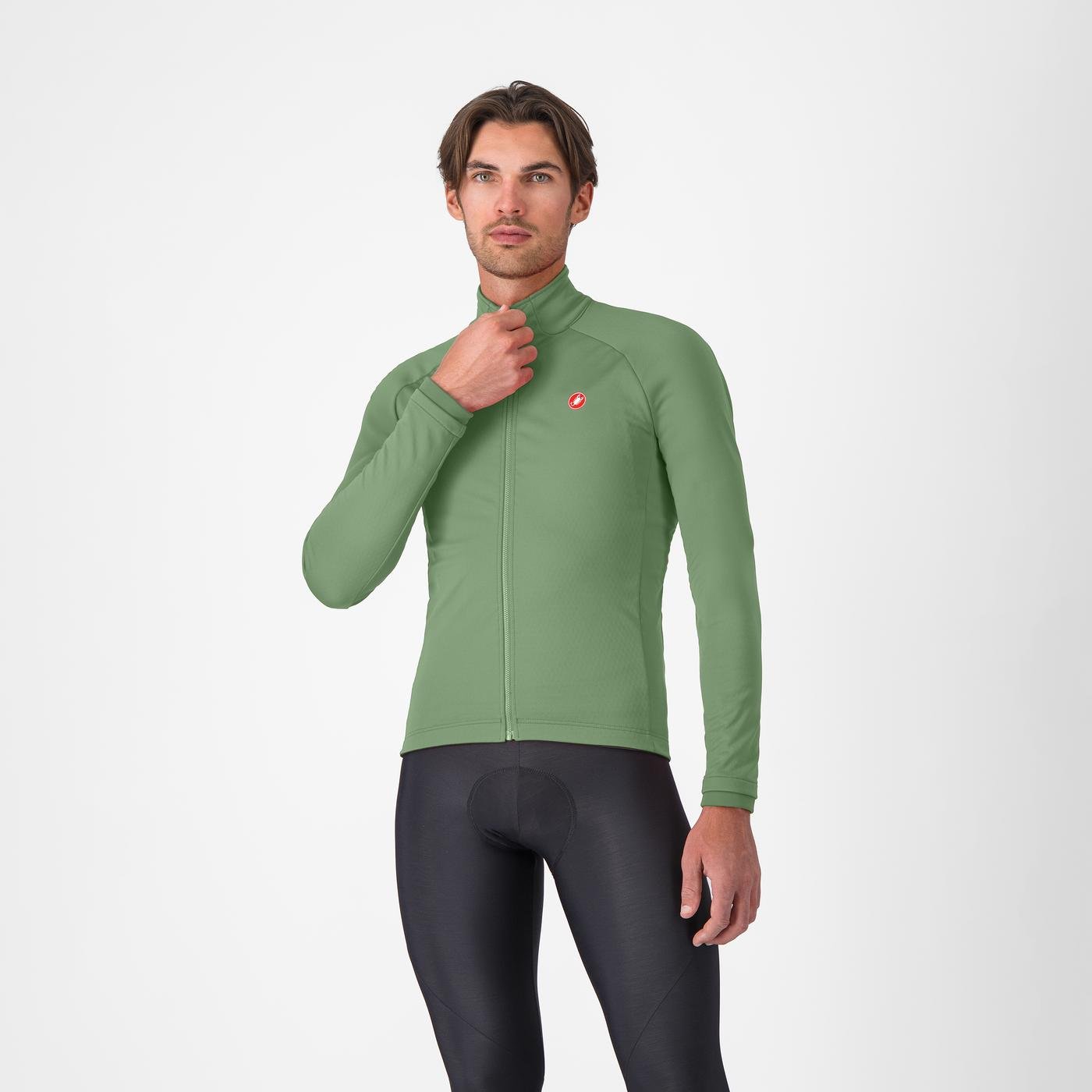 Castelli Jacheta Castelli Competizione Verde Piper