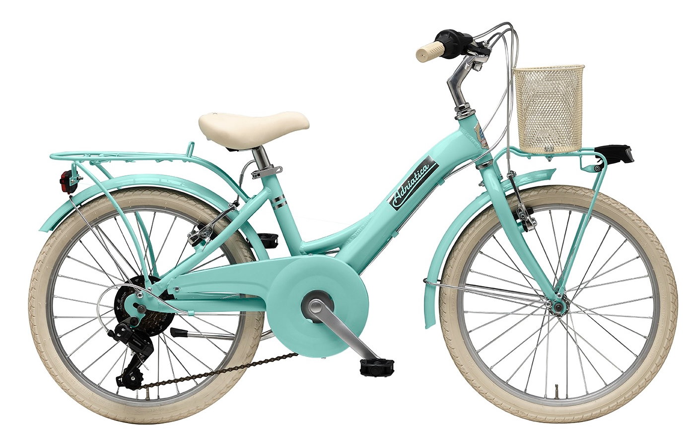 pavaj parc Bicicleta Adriatica Panda 20 7V Albastru Deschis