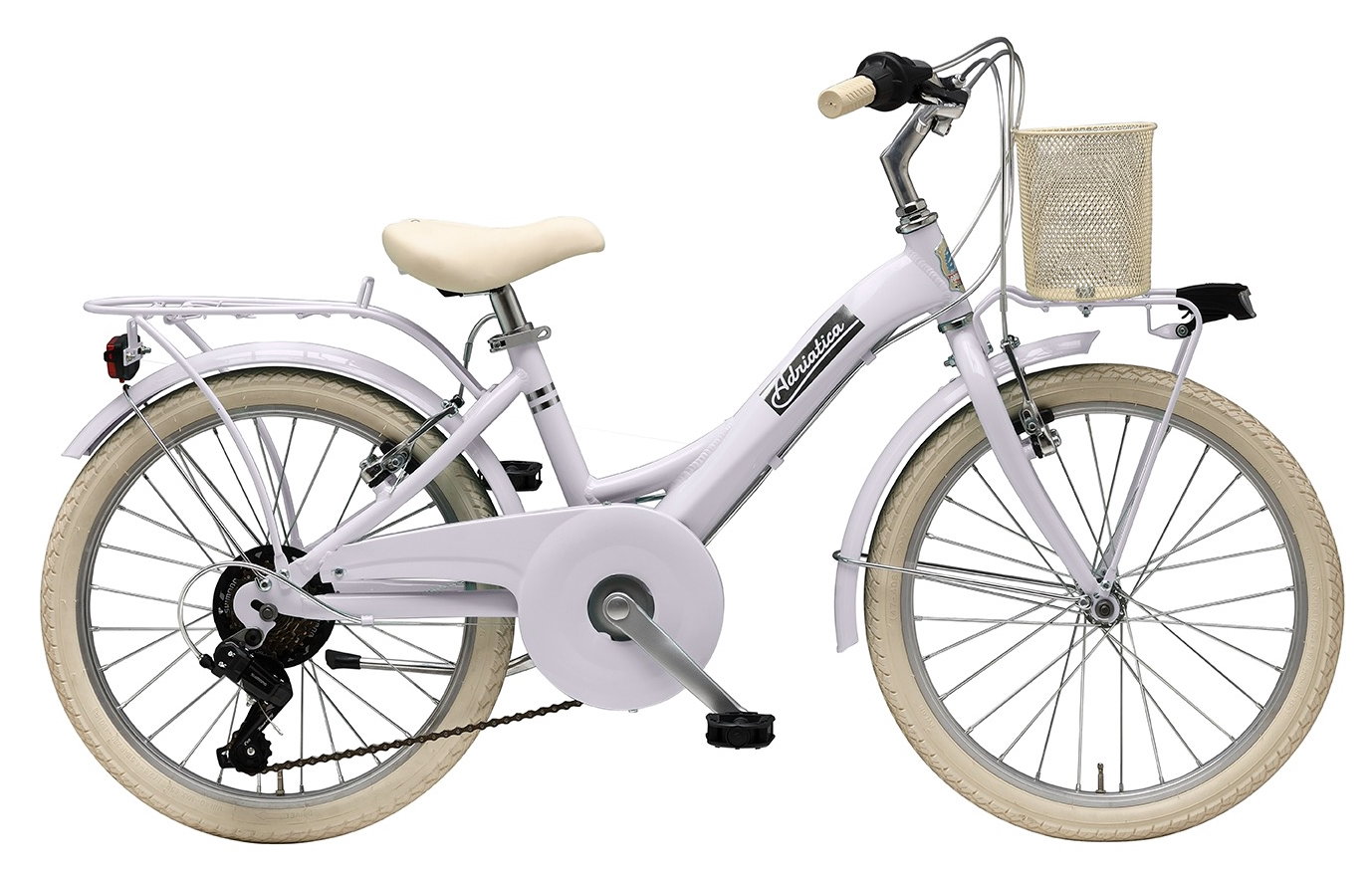 pavaj parc Bicicleta Adriatica Panda 20 7V Ivory