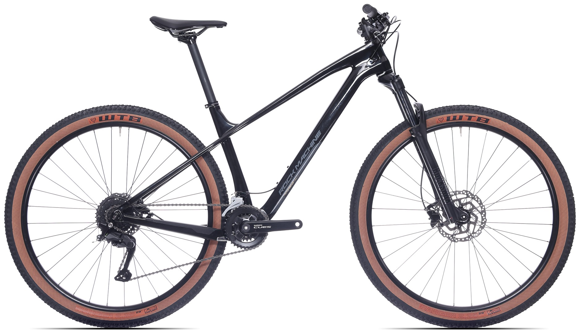 Rock Machine Bicicleta Rock Machine Blizz Cr 20 29 Gloss Basalt Black