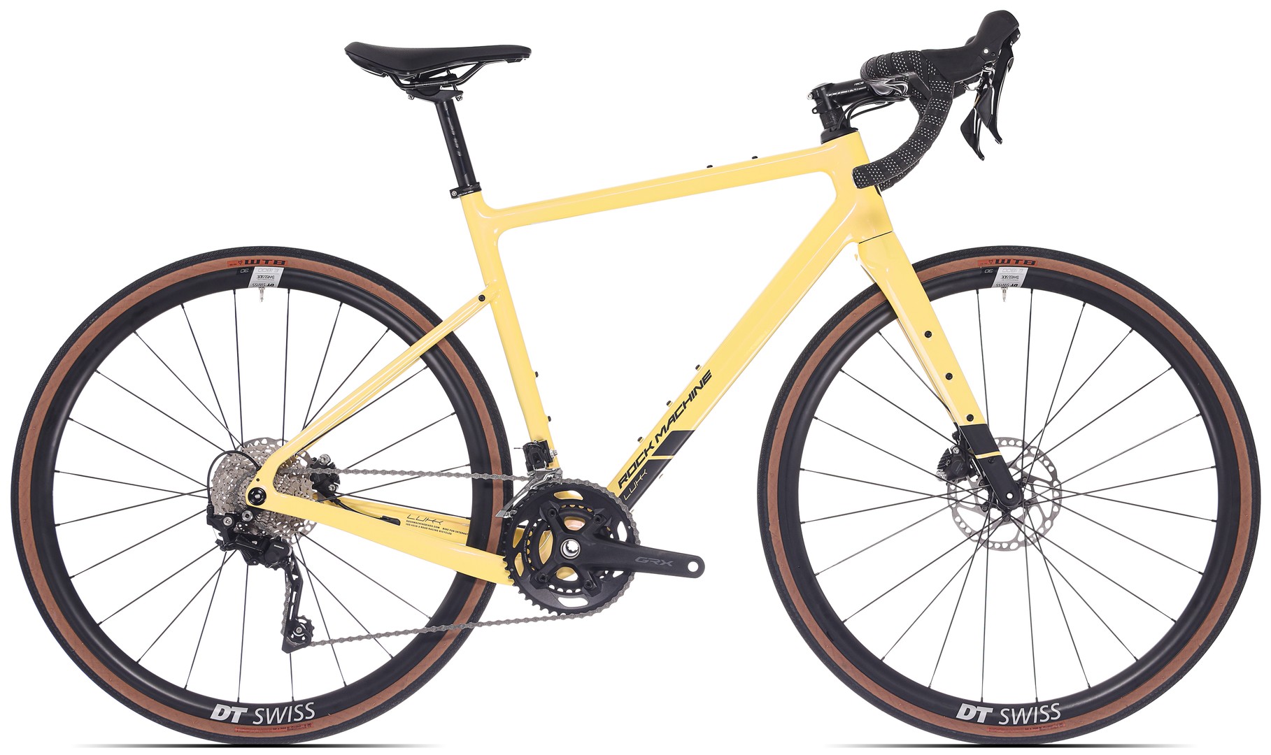 Rock Machine Bicicleta Rock Machine Lukk CR 60 28 Gloss Sulfur Yellow