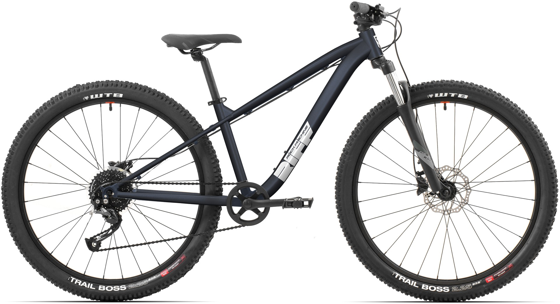 Rock Machine Bicicleta Rock Machine Riff Tr 27 27 Matte Deep Ocean Blue