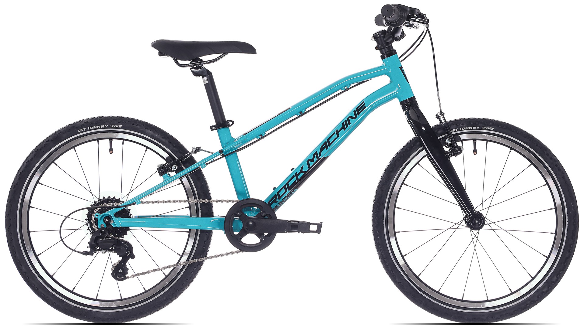 Rock Machine Bicicleta Rock Machine Thunder 20 VB Gloss Jade Blue