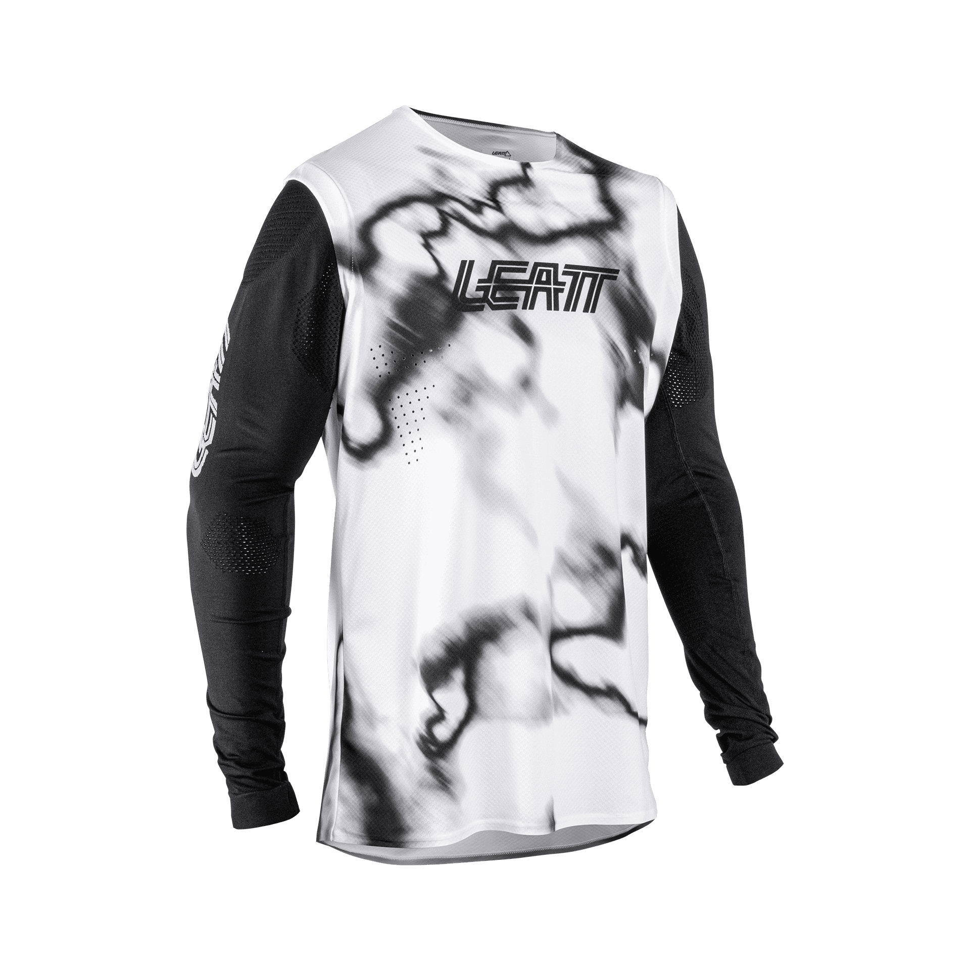 Tricou Leatt MTB Gravity 8.0 Heatmap White