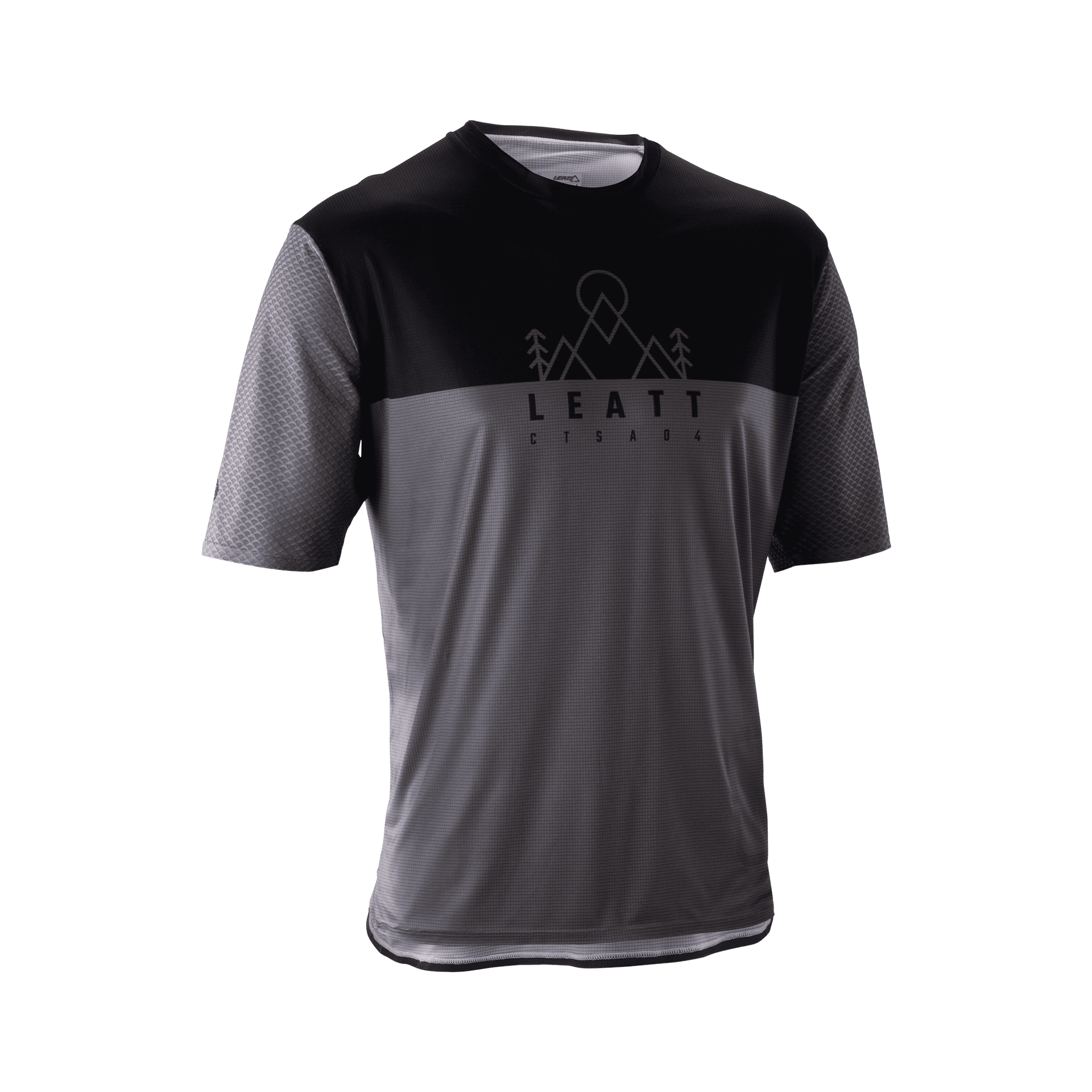 Tricou Leatt MTB Trail 3.0 Ghost Black