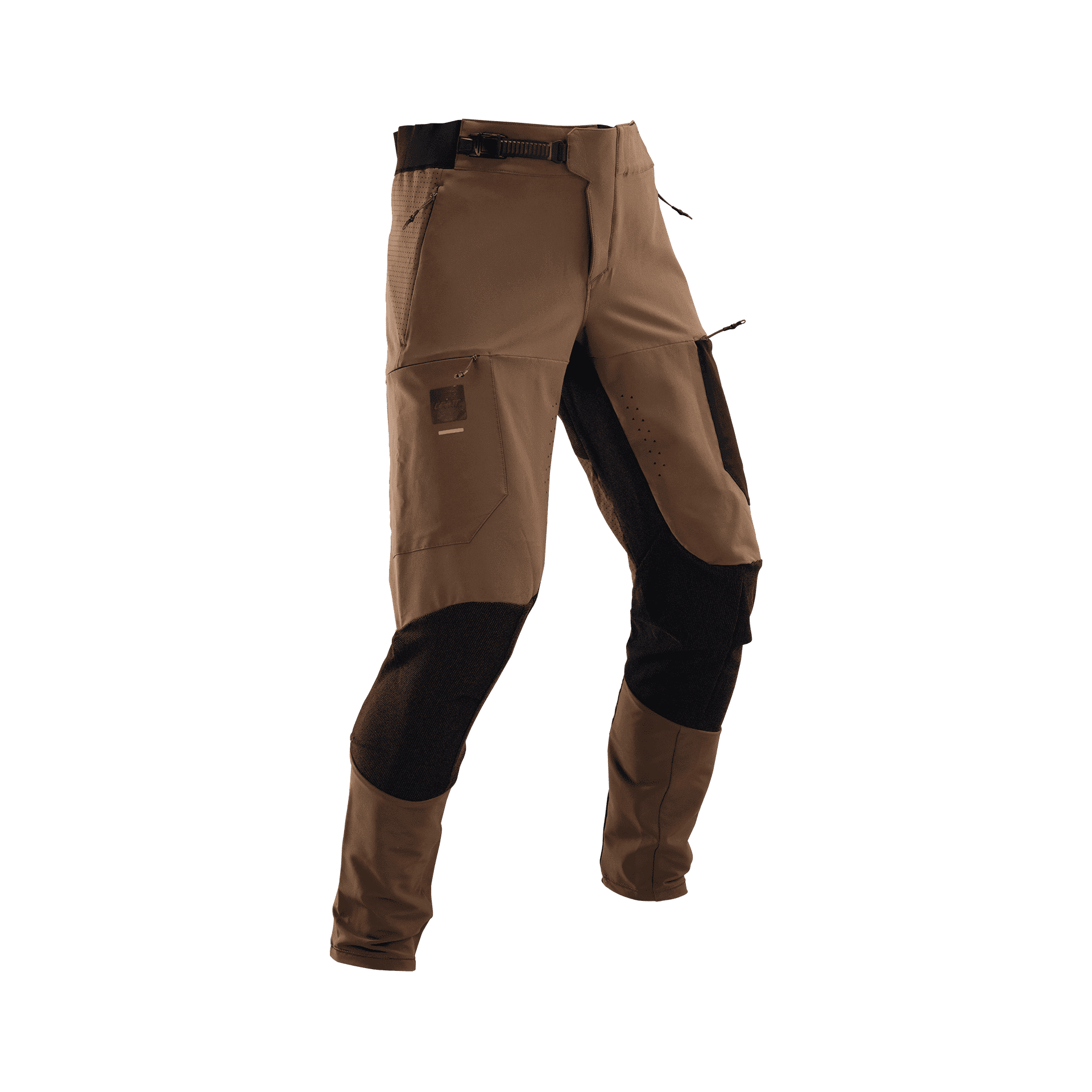 Bicycle Bibs Pantaloni Leatt MTB Gravity 4.0 Loam Brown