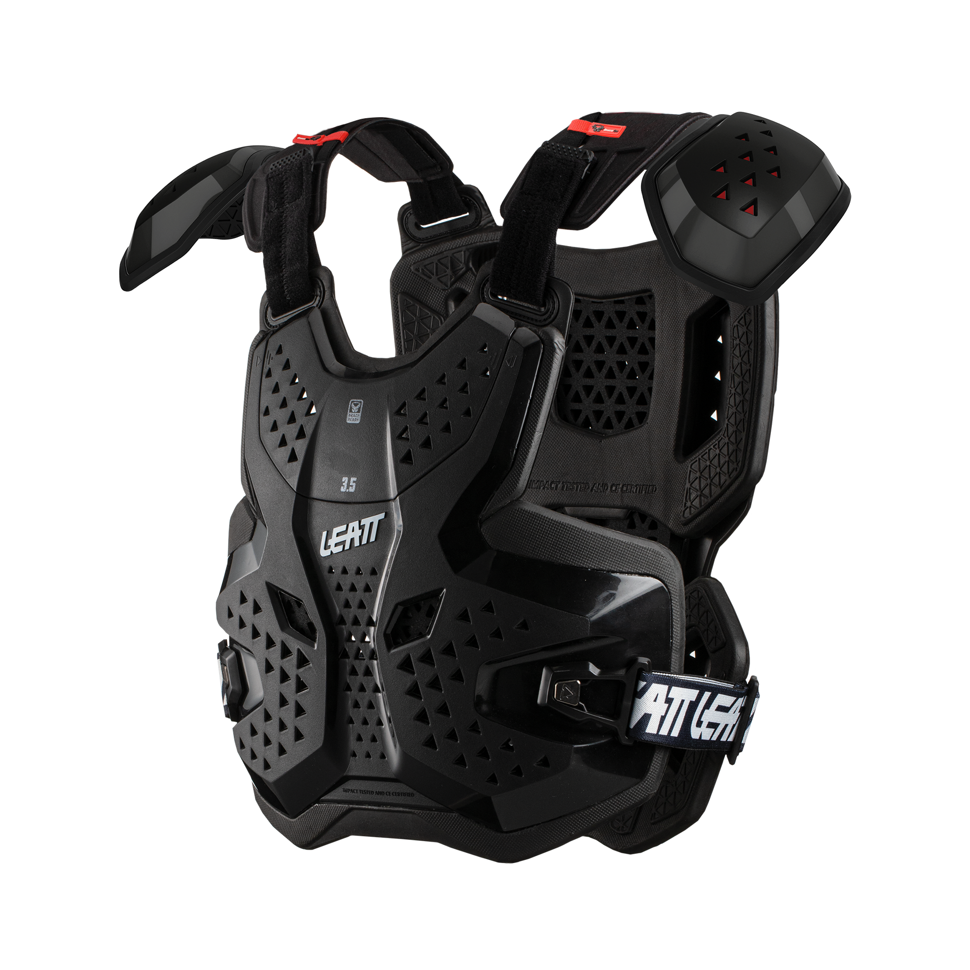 Bicycle Accessories Protectie piept Leatt Chest Protector 3.5 Pro Black