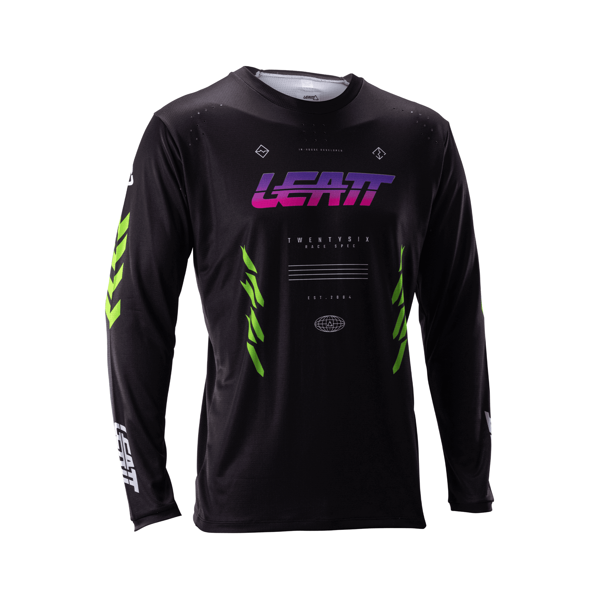 Bicycle Jerseys Bluza Leatt MTB Gravity 4.0 Race Black
