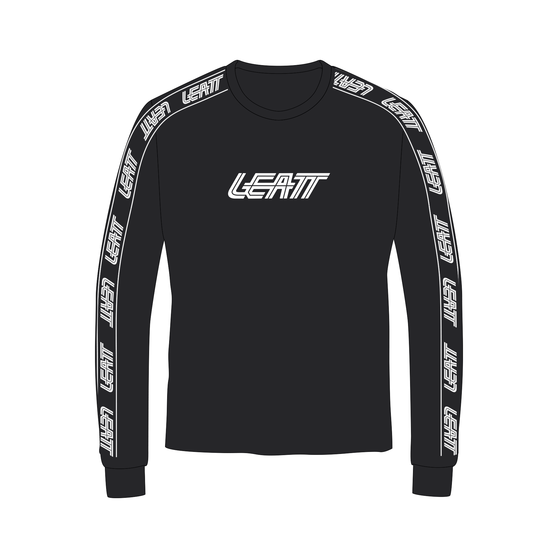 Bicycle Jerseys Bluza Leatt Tech T-Shirt Black