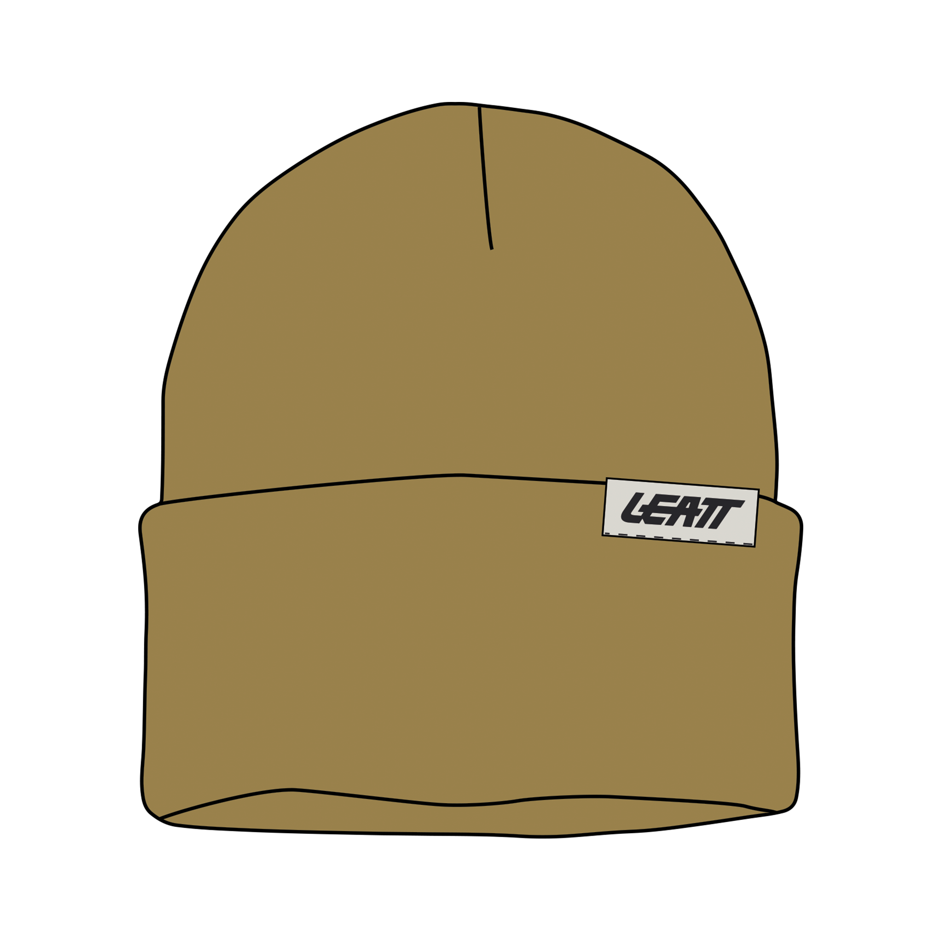 Bicycle Activewear Caciula Leatt Beanie Team Brass Brown