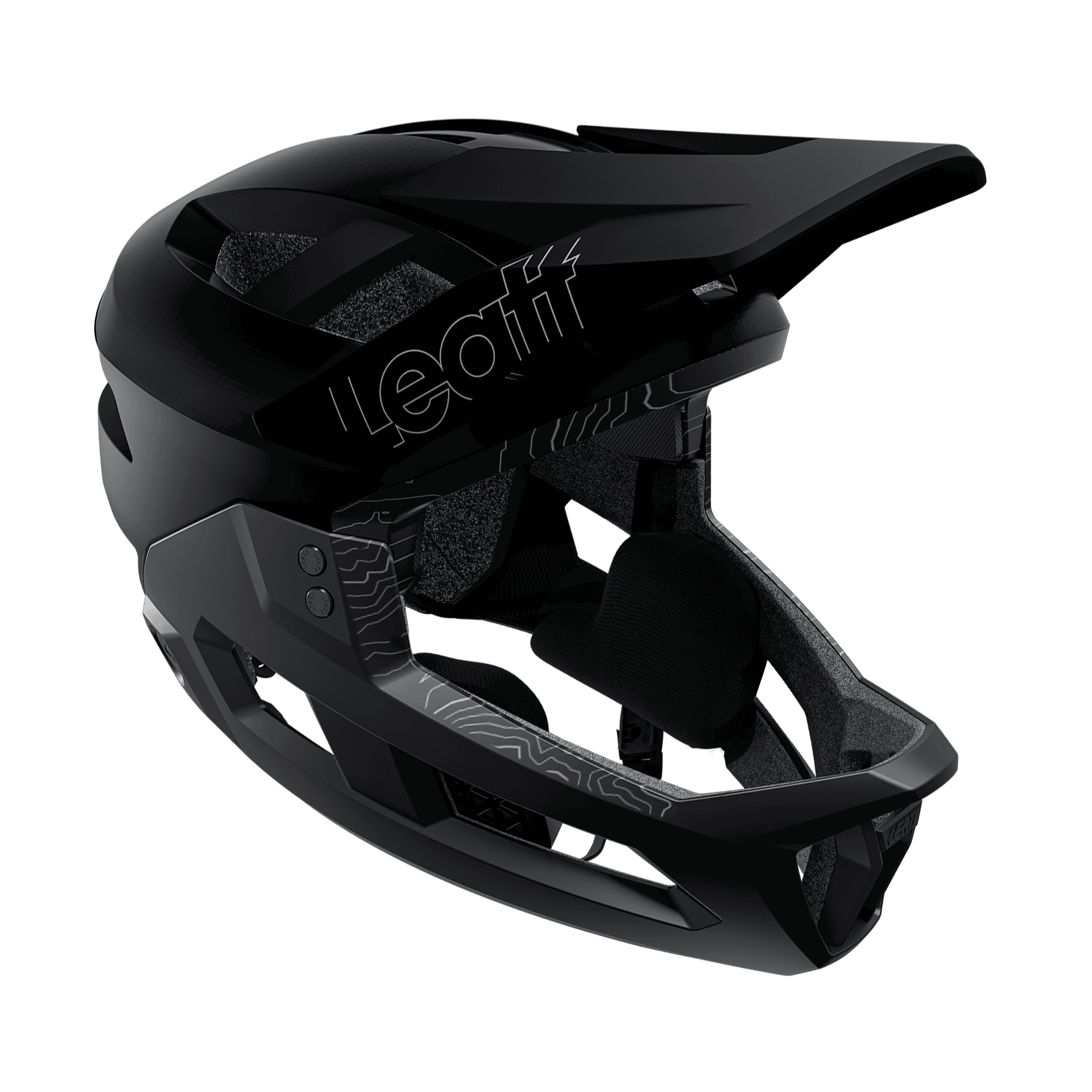 Bicycle Helmets Casca Leatt MTB Enduro 3.0 Stealth Black/Grey