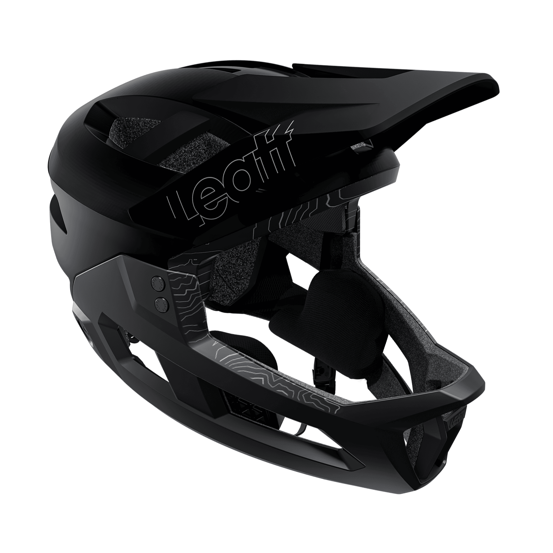 Bicycle Helmets Casca Leatt MTB Enduro 3.0 Stealth Black/Grey