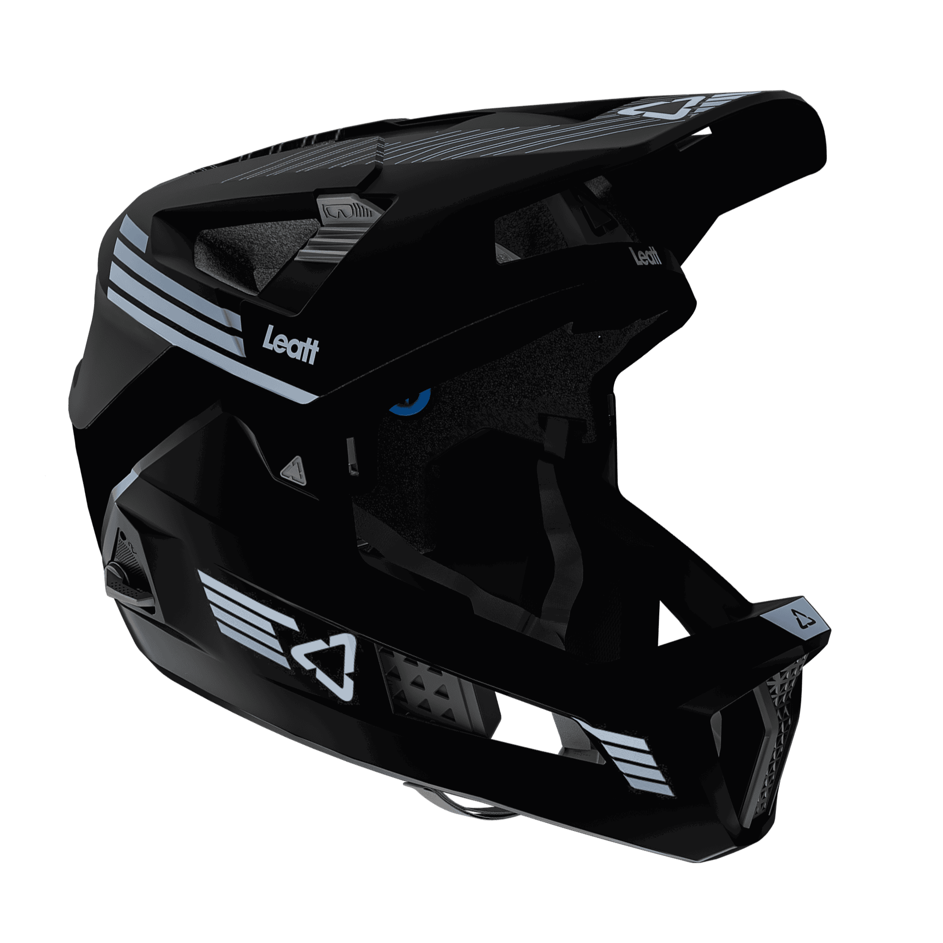 Bicycle Helmets Casca Leatt MTB Enduro 4.0 Stealth Black/Grey