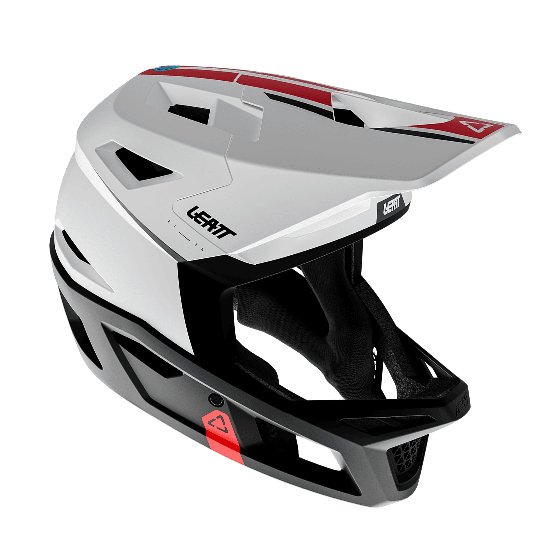 Bicycle Helmets Casca Leatt MTB Gravity 4.0 Black/White