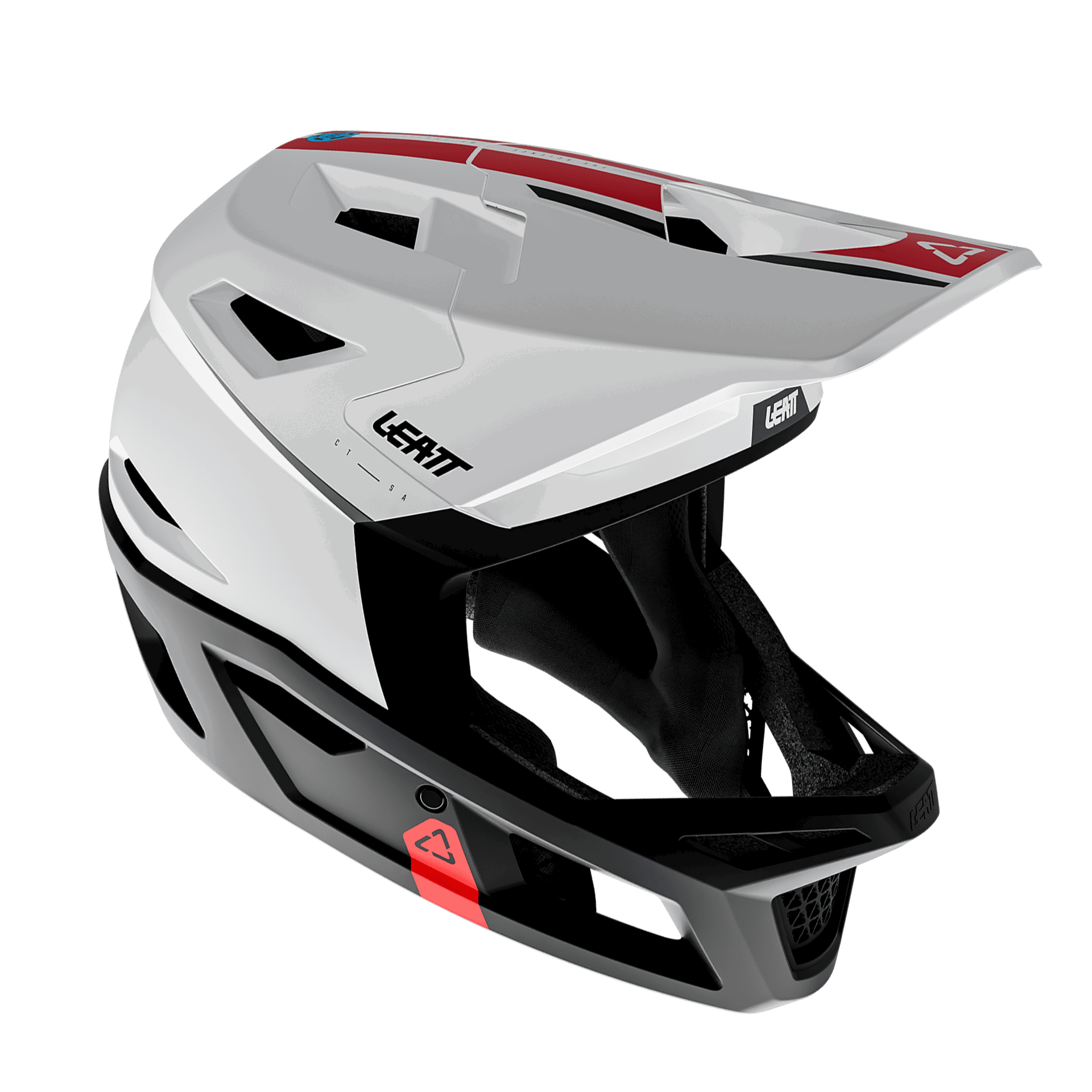 Bicycle Helmets Casca Leatt MTB Gravity 4.0 Black/White