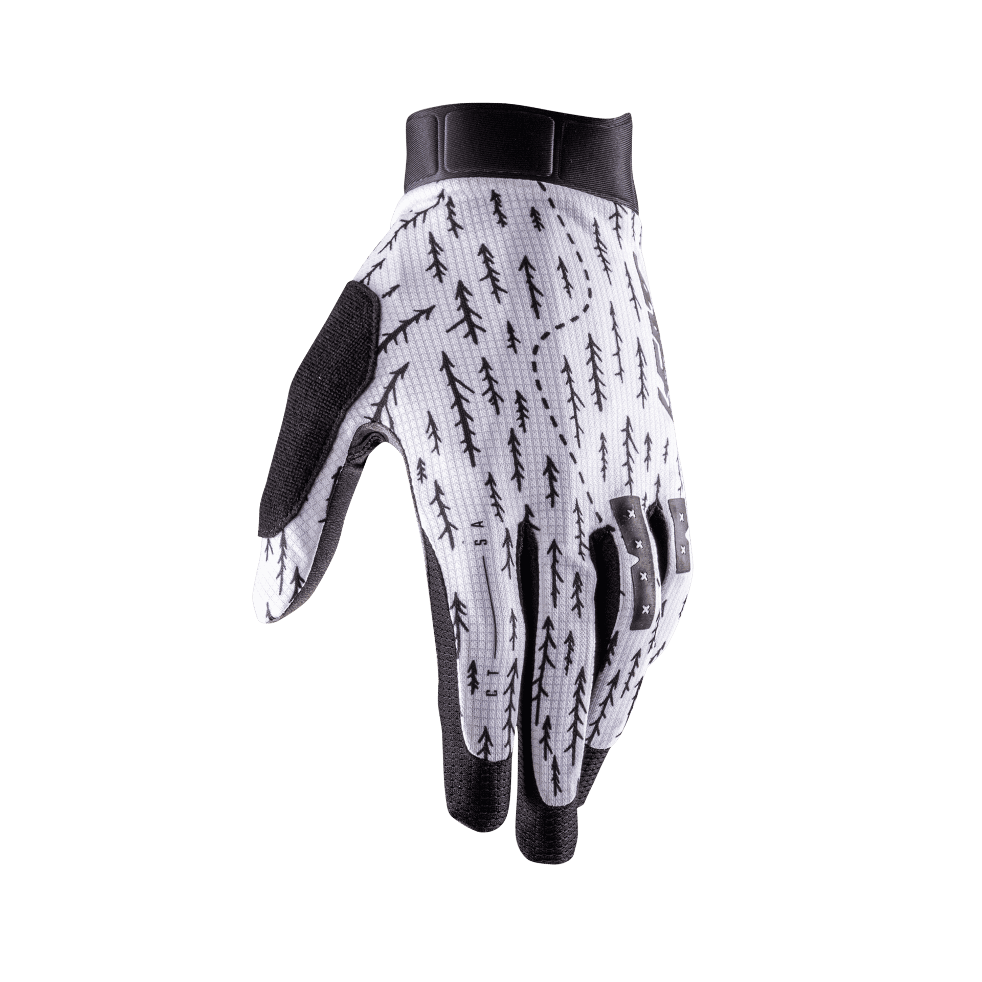 Bicycle Gloves Manusi Leatt MTB 1.0 GripR Trails White